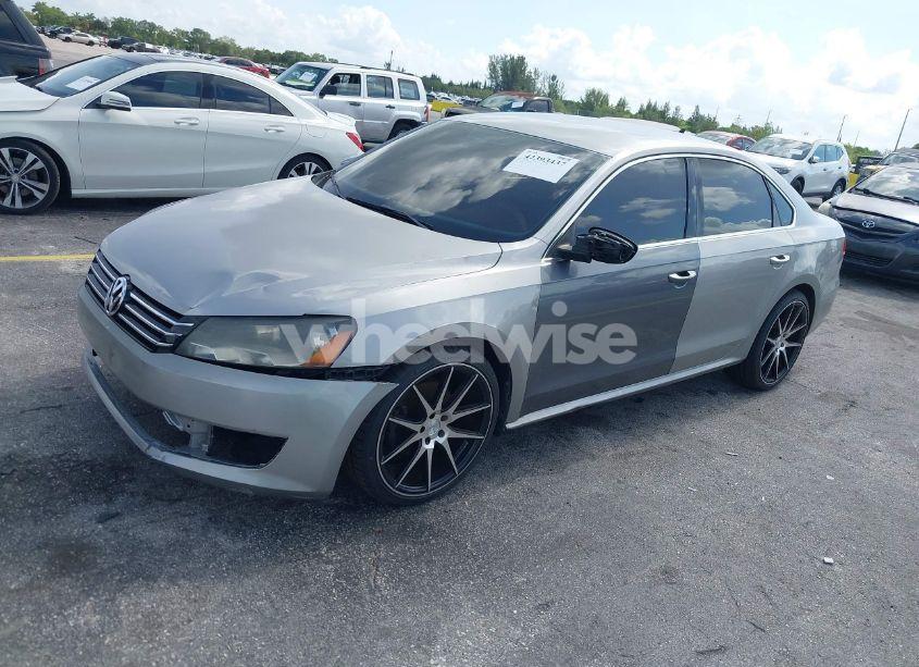 Photo 2 of 2012 Volkswagen Passat 2.5L SE (VIN 1VWBH7A3XCC069006)