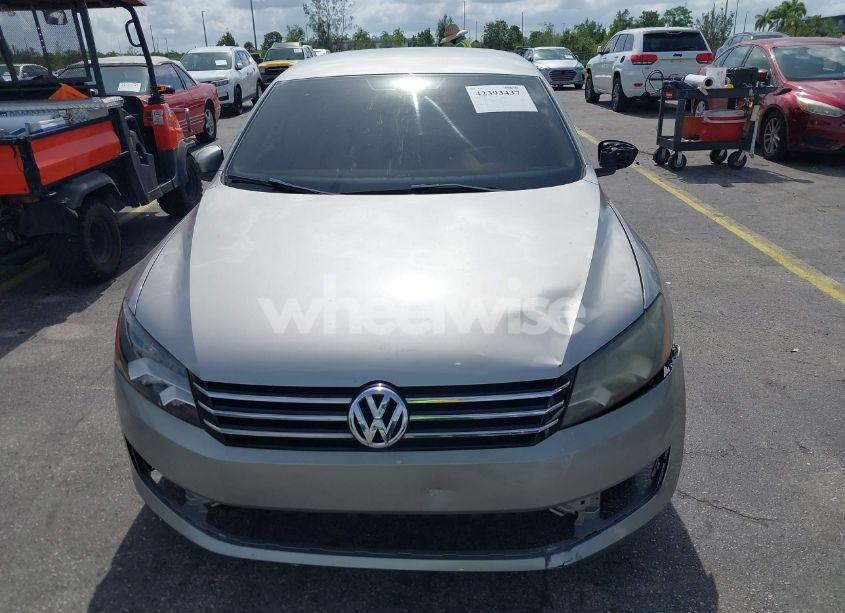 Photo 6 of 2012 Volkswagen Passat 2.5L SE (VIN 1VWBH7A3XCC069006)