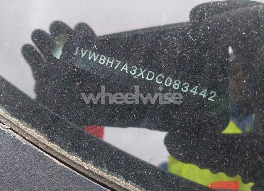 Photo 9 of 2013 Volkswagen Passat 2.5L SE (VIN 1VWBH7A3XDC083442)