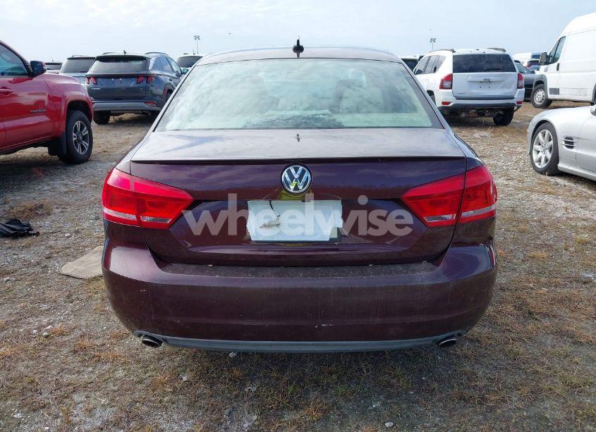 Photo 16 of 2012 Volkswagen Passat 3.6L V6 SE (VIN 1VWBM7A33CC101855)