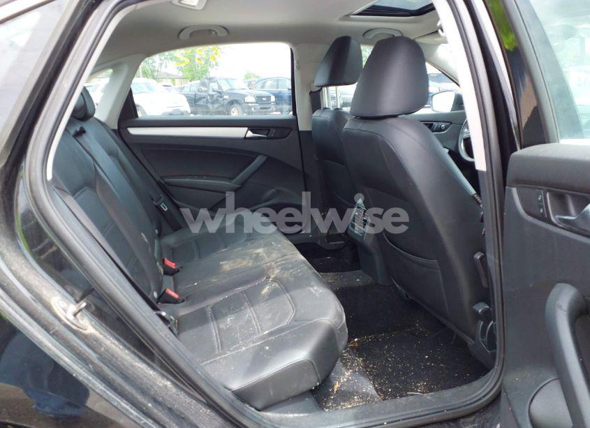 Photo 8 of 2013 Volkswagen Passat 2.0L TDI SE (VIN 1VWBN7A35DC104500)