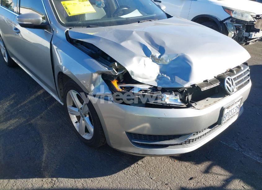 Photo 6 of 2013 Volkswagen Passat 2.0L TDI SE (VIN 1VWBN7A37DC054652)