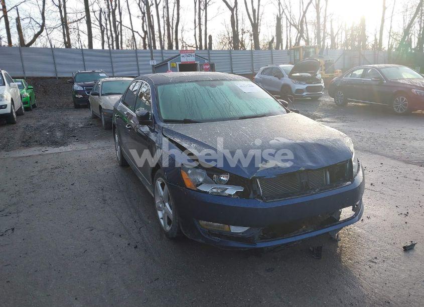 Photo 6 of 2013 Volkswagen Passat 2.0L TDI SE (VIN 1VWBN7A3XDC083546)