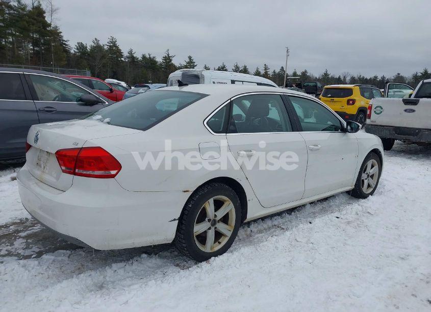 Photo 6 of 2012 Volkswagen Passat 2.5L SE (VIN 1VWBP7A30CC009691)