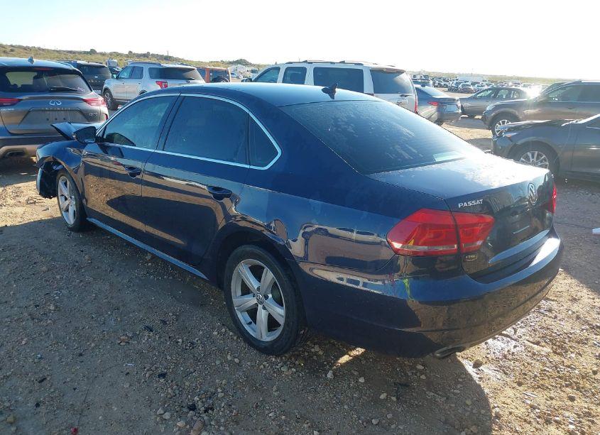 Photo 3 of 2012 Volkswagen Passat 2.5L SE (VIN 1VWBP7A30CC037555)