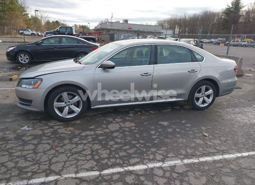 Photo 14 of 2012 Volkswagen Passat 2.5L SE (VIN 1VWBP7A30CC099277)