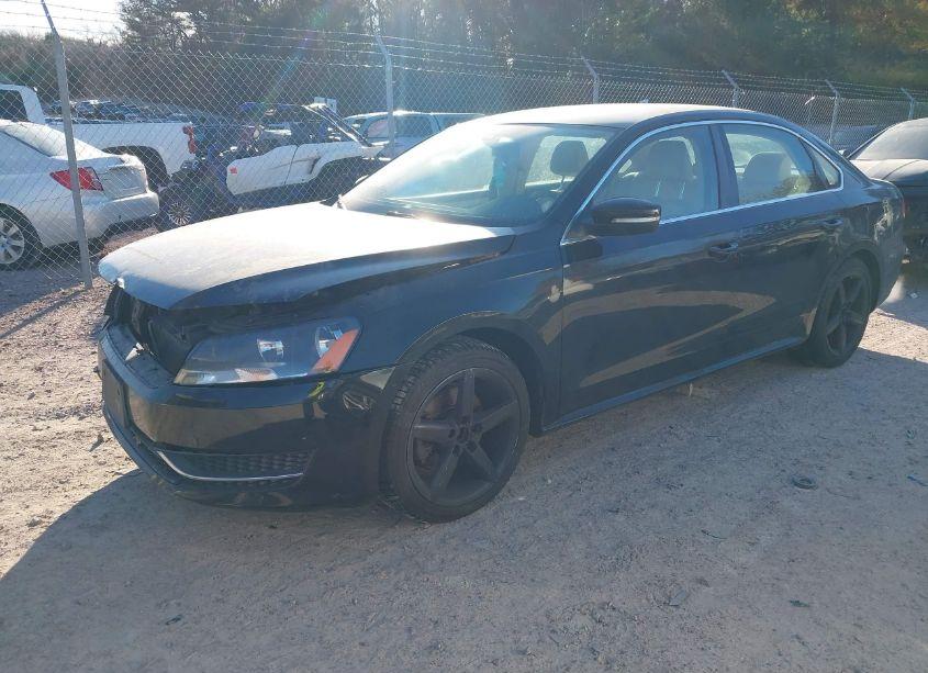 Photo 2 of 2013 Volkswagen Passat 2.5L SE (VIN 1VWBP7A30DC090841)