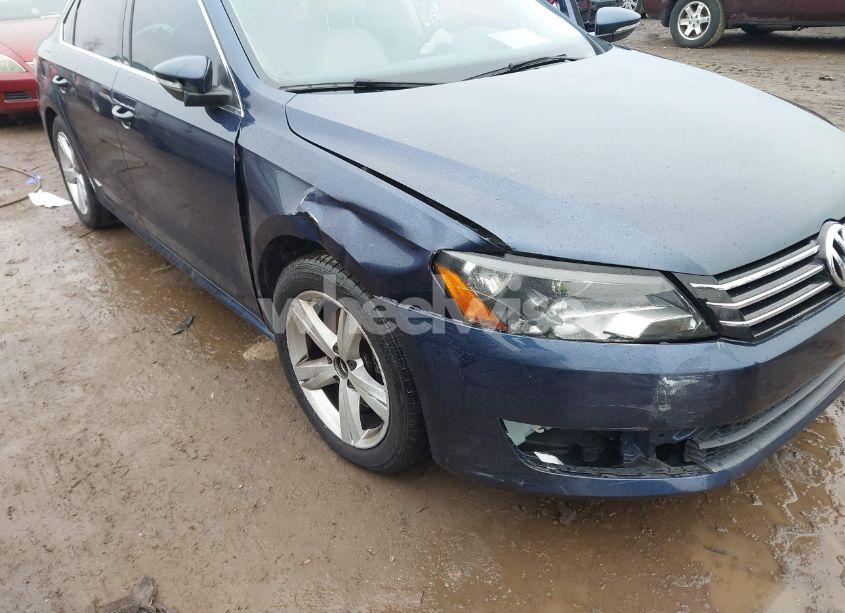 Photo 6 of 2012 Volkswagen Passat 2.5L SE (VIN 1VWBP7A31CC045552)