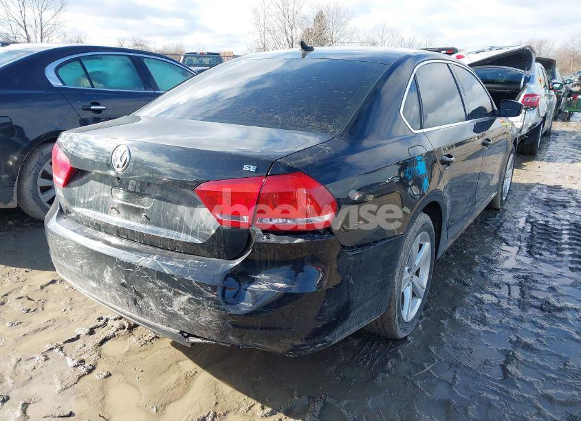 Photo 4 of 2012 Volkswagen Passat 2.5L SE (VIN 1VWBP7A31CC077742)