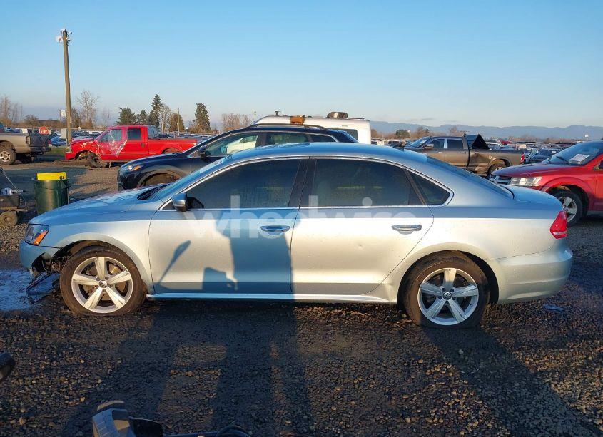 Photo 14 of 2013 Volkswagen Passat 2.5L SE (VIN 1VWBP7A31DC116105)