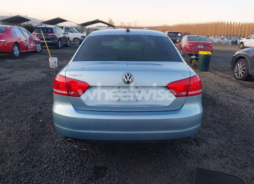 Photo 16 of 2013 Volkswagen Passat 2.5L SE (VIN 1VWBP7A31DC116105)