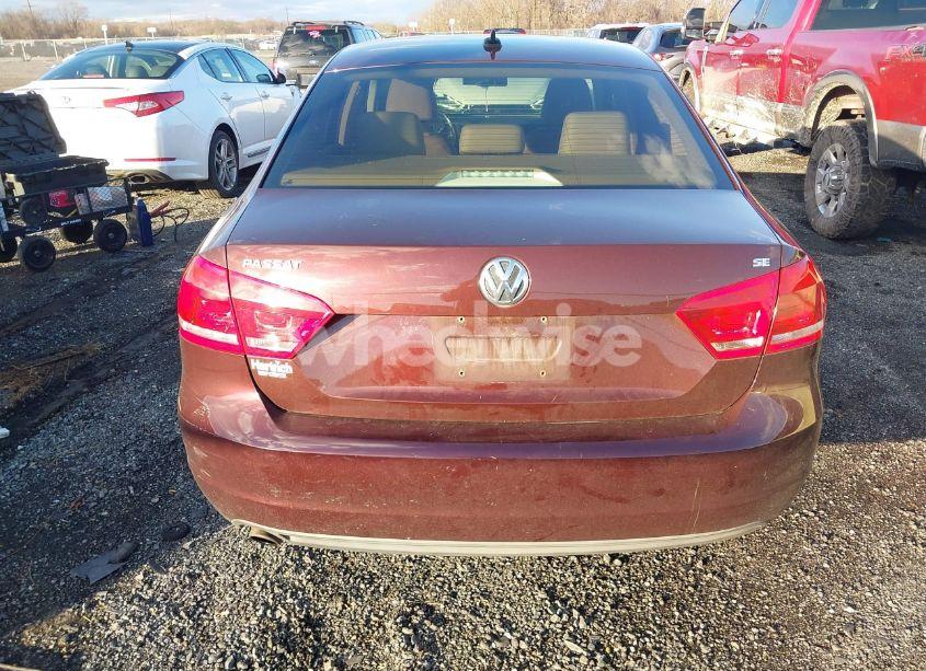 Photo 16 of 2013 Volkswagen Passat 2.5L SE (VIN 1VWBP7A31DC126908)