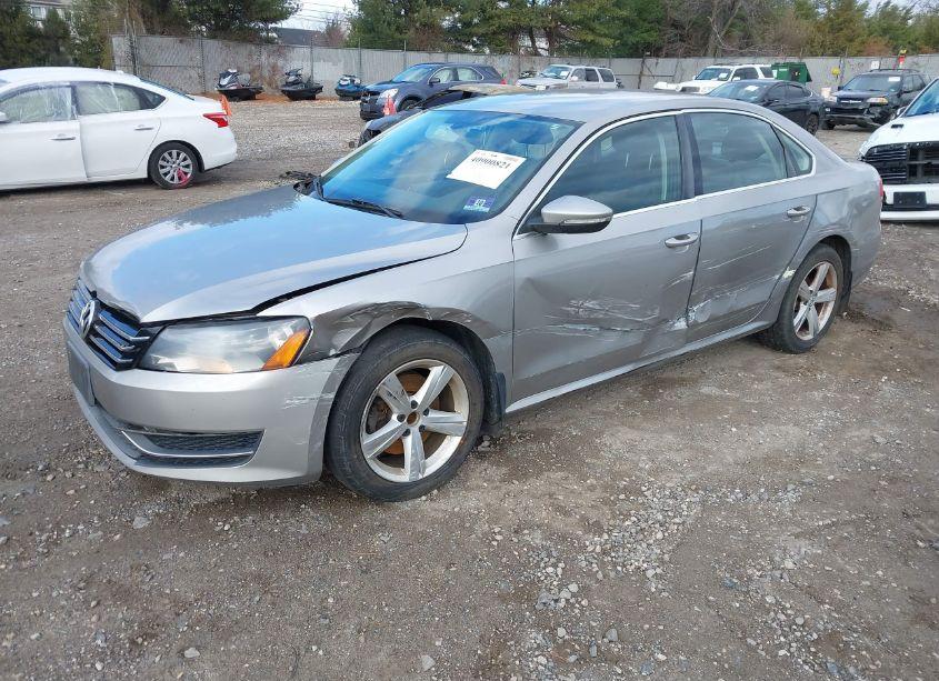 Photo 2 of 2012 Volkswagen Passat 2.5L SE (VIN 1VWBP7A32CC002368)