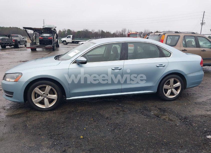 Photo 13 of 2012 Volkswagen Passat 2.5L SE (VIN 1VWBP7A32CC018537)