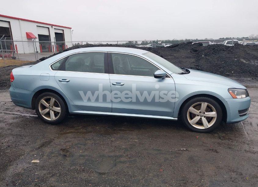Photo 14 of 2012 Volkswagen Passat 2.5L SE (VIN 1VWBP7A32CC018537)