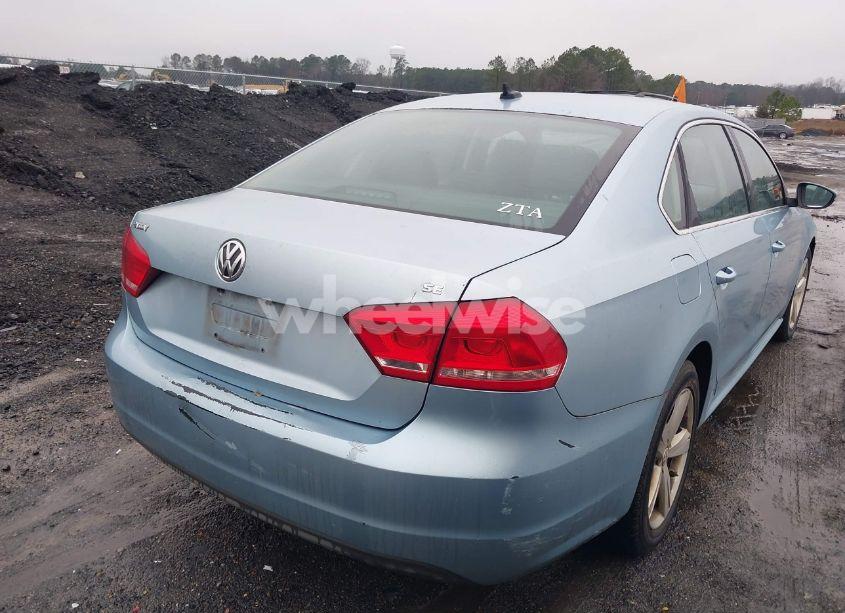 Photo 16 of 2012 Volkswagen Passat 2.5L SE (VIN 1VWBP7A32CC018537)
