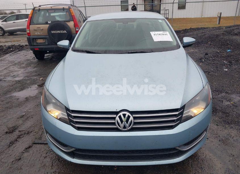 Photo 6 of 2012 Volkswagen Passat 2.5L SE (VIN 1VWBP7A32CC018537)