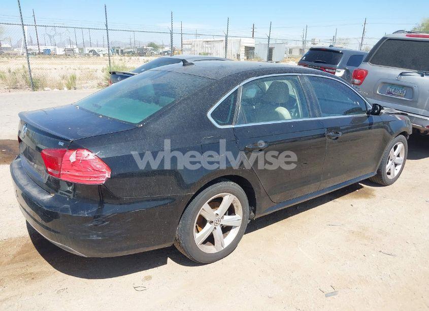 Photo 4 of 2013 Volkswagen Passat 2.5L SE (VIN 1VWBP7A32DC063172)