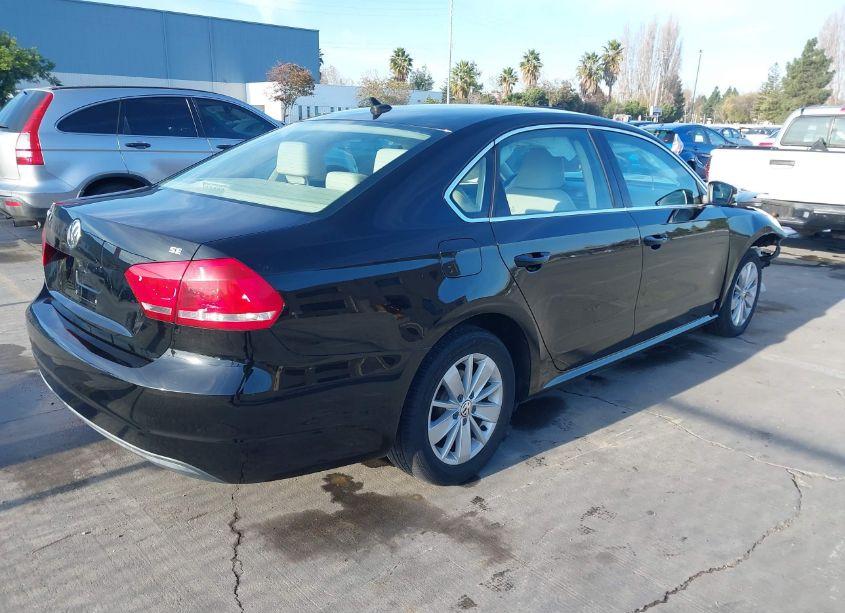 Photo 4 of 2013 Volkswagen Passat 2.5L SE (VIN 1VWBP7A32DC139327)