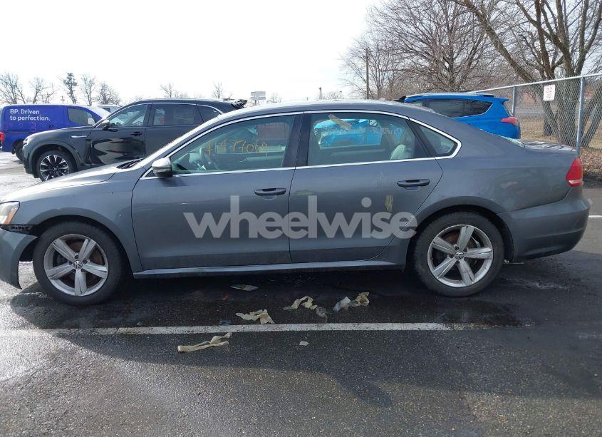 Photo 14 of 2012 Volkswagen Passat 2.5L SE (VIN 1VWBP7A33CC062899)