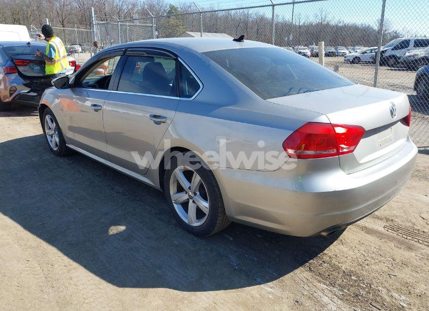 Photo 3 of 2012 Volkswagen Passat 2.5L SE (VIN 1VWBP7A33CC082053)