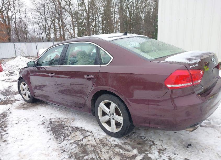 Photo 14 of 2013 Volkswagen Passat 2.5L SE (VIN 1VWBP7A33DC145511)