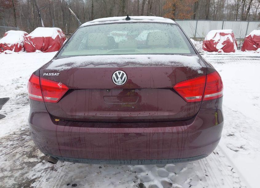 Photo 16 of 2013 Volkswagen Passat 2.5L SE (VIN 1VWBP7A33DC145511)