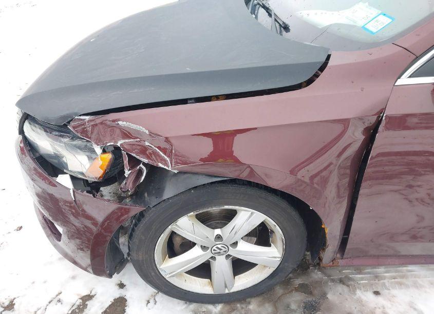 Photo 6 of 2013 Volkswagen Passat 2.5L SE (VIN 1VWBP7A33DC145511)