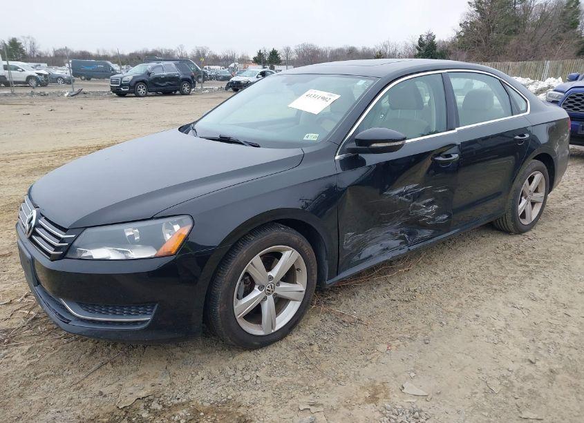 Photo 2 of 2012 Volkswagen Passat 2.5L SE (VIN 1VWBP7A34CC067979)