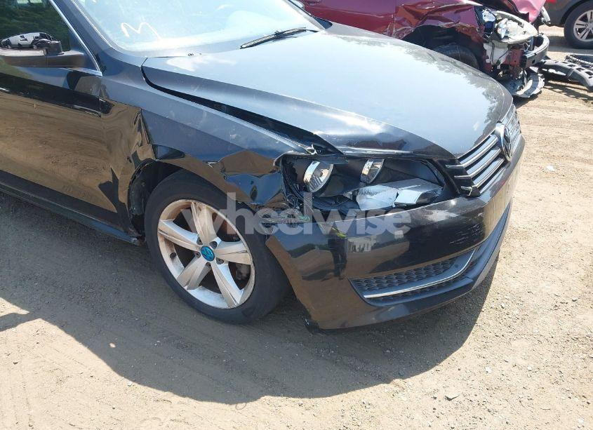 Photo 6 of 2013 Volkswagen Passat 2.5L SE (VIN 1VWBP7A34DC008707)