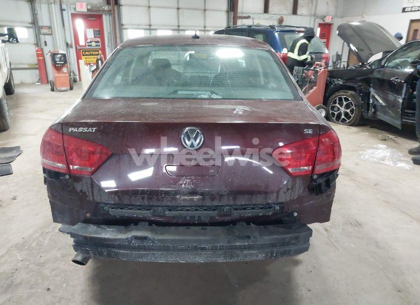 Photo 16 of 2013 Volkswagen Passat 2.5L SE (VIN 1VWBP7A34DC056448)