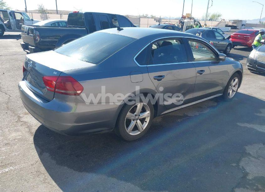 Photo 4 of 2013 Volkswagen Passat 2.5L SE (VIN 1VWBP7A34DC075453)