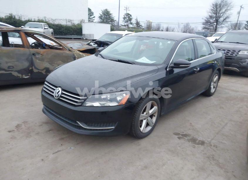 Photo 2 of 2012 Volkswagen Passat 2.5L SE (VIN 1VWBP7A35CC003403)