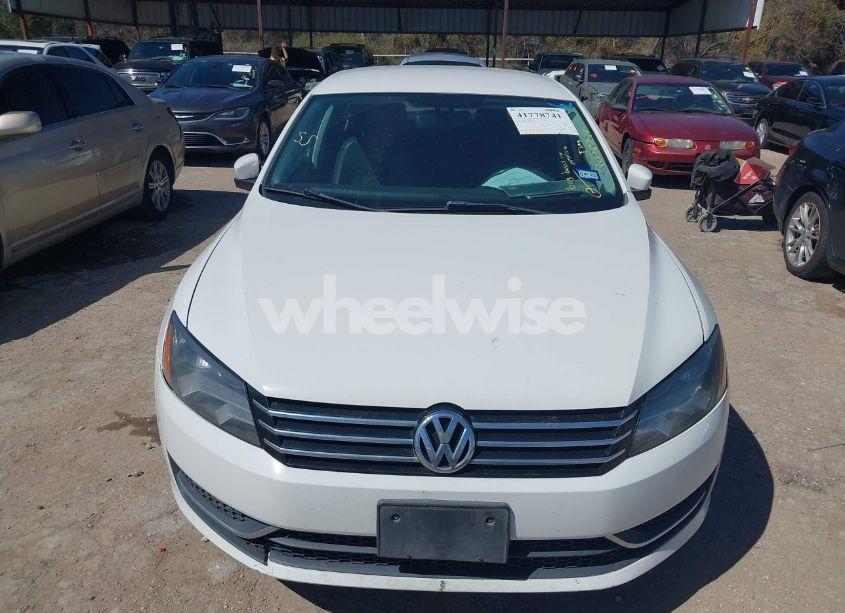Photo 6 of 2013 Volkswagen Passat 2.5L SE (VIN 1VWBP7A35DC086378)