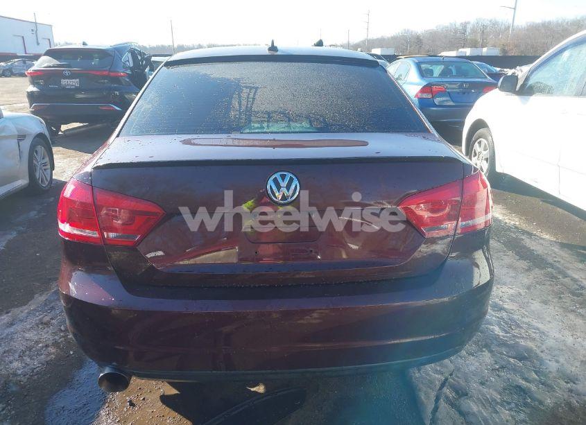 Photo 16 of 2013 Volkswagen Passat 2.5L SE (VIN 1VWBP7A35DC146224)