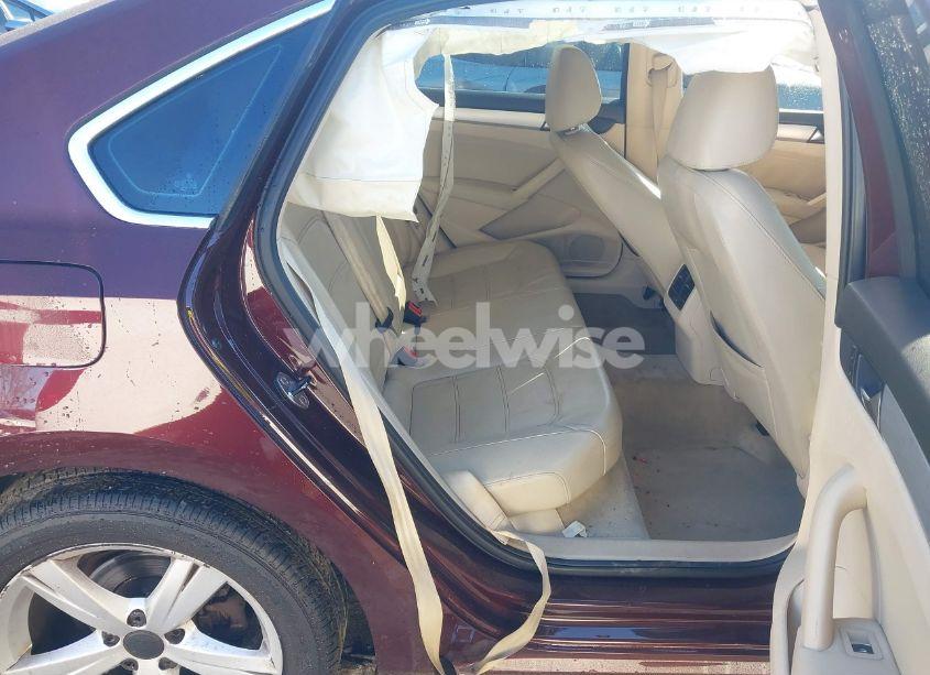 Photo 8 of 2013 Volkswagen Passat 2.5L SE (VIN 1VWBP7A35DC146224)