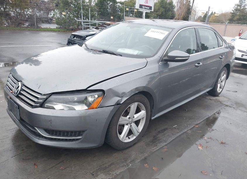 Photo 2 of 2012 Volkswagen Passat 2.5L SE (VIN 1VWBP7A36CC036779)