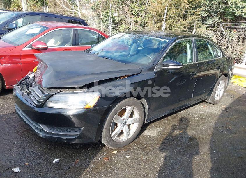 Photo 2 of 2012 Volkswagen Passat 2.5L SE (VIN 1VWBP7A36CC067207)
