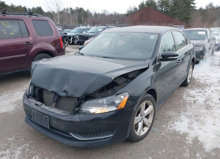Photo 2 of 2012 Volkswagen Passat 2.5L SE (VIN 1VWBP7A36CC110038)