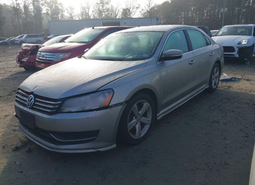 Photo 2 of 2013 Volkswagen Passat 2.5L SE (VIN 1VWBP7A36DC054538)