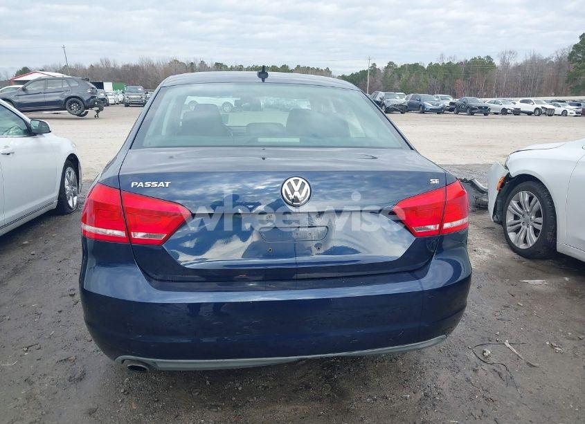 Photo 16 of 2013 Volkswagen Passat 2.5L SE (VIN 1VWBP7A37DC097561)