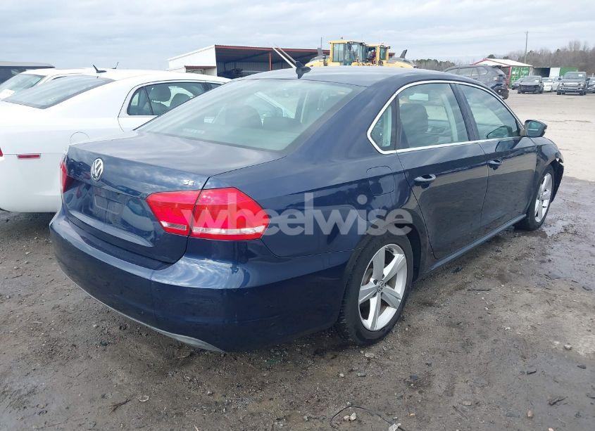Photo 4 of 2013 Volkswagen Passat 2.5L SE (VIN 1VWBP7A37DC097561)