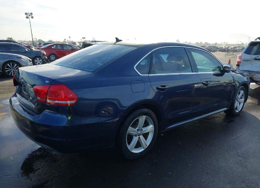 Photo 4 of 2013 Volkswagen Passat 2.5L SE (VIN 1VWBP7A37DC128436)