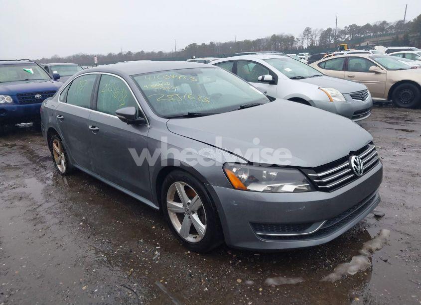 2012 Volkswagen Passat 2.5L SE (VIN 1VWBP7A38CC012001) main photo