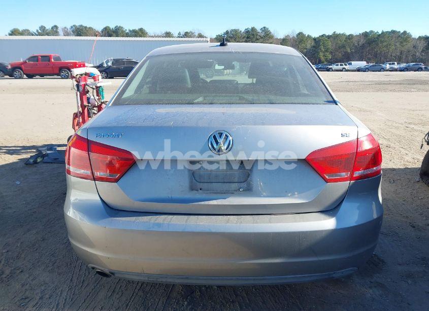 Photo 16 of 2012 Volkswagen Passat 2.5L SE (VIN 1VWBP7A38CC058783)