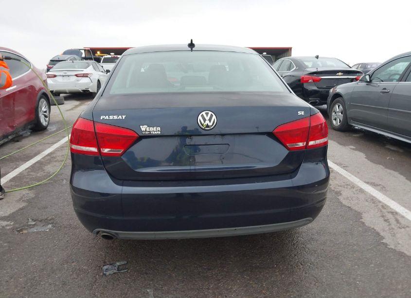 Photo 17 of 2013 Volkswagen Passat 2.5L SE (VIN 1VWBP7A38DC096290)