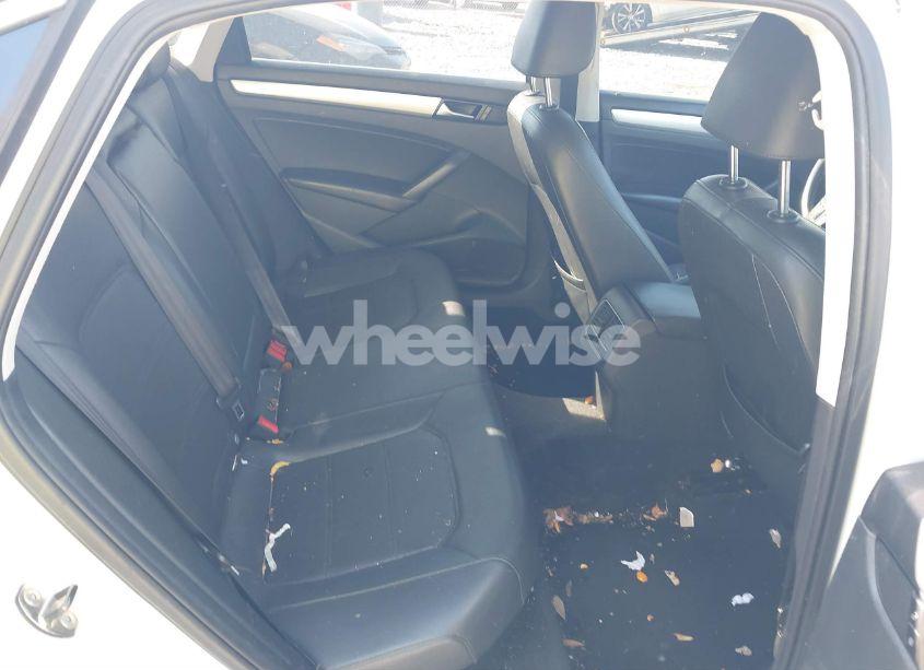 Photo 8 of 2013 Volkswagen Passat 2.5L SE (VIN 1VWBP7A38DC129451)