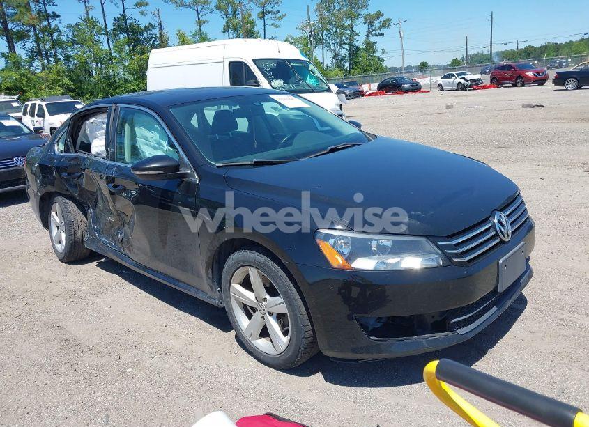 2012 Volkswagen Passat 2.5L SE (VIN 1VWBP7A39CC070425) main photo
