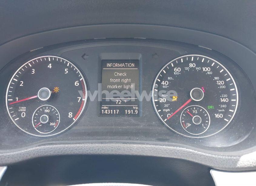 Photo 7 of 2012 Volkswagen Passat 2.5L SE (VIN 1VWBP7A39CC070425)