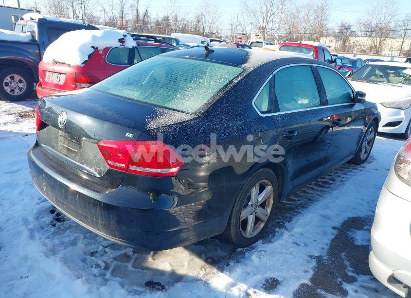 Photo 4 of 2013 Volkswagen Passat 2.5L SE (VIN 1VWBP7A39DC148493)